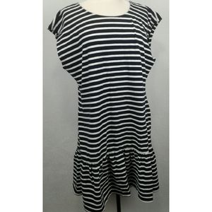 Old Navy blue striped Dress plus size XL